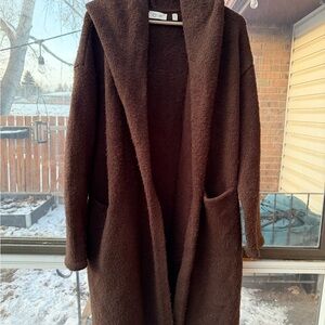 RD Style Chocolate Knit Cardigan